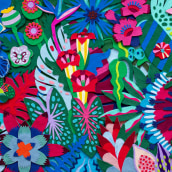 Tropicaliente . Un proyecto de Diseño, Ilustración tradicional, Artesanía e Ilustración botánica de Naíma Almeida - 01.03.2020
