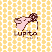 Lupita estúdio - identidade visual. Un proyecto de Ilustración tradicional, Br e ing e Identidad de Luiza Barrocas - 19.12.2020
