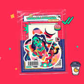 Mensajes a Distancia ✧(Sticker Pack)✧. Un proyecto de Ilustración tradicional e Ilustración digital de El Totoi - 20.12.2020