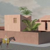 Mi Proyecto del curso: Representación gráfica de proyectos arquitectónicos. Design, Architecture, Collage, and 3D Design project by Mayra Alexandra Oliva Aguilar - 12.22.2020