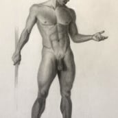 Mi Proyecto del curso: Dibujo realista de la figura humana. Un proyecto de Ilustración tradicional, Bellas Artes y Dibujo anatómico de Jose Andrés Pintado Baza - 23.12.2020