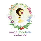 Abejita. Ilustración digital.. Ilustração digital projeto de Nuria Flores Sola - 26.12.2020