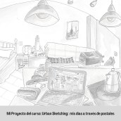 Mi Proyecto del curso: Urban Sketching: mis días en postales. Drawing project by Maria Mercedes López - 12.27.2020