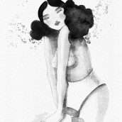 Mi Proyecto del curso: Introducción a la ilustración con tinta china. Ink Illustration project by Eva Uviedo - 12.28.2020