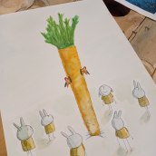 Mi Proyecto del curso: Introducción a la ilustración infantil. Un proyecto de Pintura a la acuarela de Anna Lorita - 29.12.2020