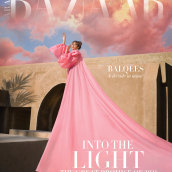Harper´s Bazaar Arabia January 2021 Cover. Fashion photograph project by Jvdas Berra - 12.29.2020