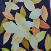 My project in Negative Watercolor Painting for Botanical Illustration course. Un proyecto de Pintura a la acuarela de Sandra Thyssen - 02.01.2021