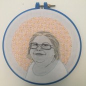 My project in Creation of Embroidered Portraits course Ein Projekt aus dem Bereich Stickerei von jenninfloripa - 05.01.2021