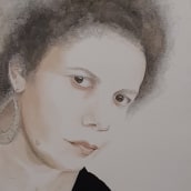 Mi Proyecto del curso: Retrato en acuarela a partir de una fotografía. Un proyecto de Dibujo de Retrato de Sandralves Alves - 05.01.2021