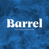 UT Barrel font. Um projeto de Design e Desenho tipográfico de Wete - 07.01.2021