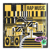 Rap Music - Hood P. Design, Traditional illustration, Music, Art Direction, Character Design, Graphic Design, Street Art, Creativit, Drawing, Digital Illustration, Concept Art, Digital Design, Communication, and Editorial Illustration project by bures - 01.09.2021