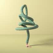 My project in Abstract 3D Art course. Projekt z dziedziny 3D użytkownika Fede Gil - 09.01.2021