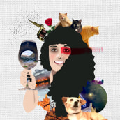 Ilustración collage. Ilustração tradicional, Fotografia, Design gráfico, e Colagem projeto de Diana Jabato Martín - 16.01.2021