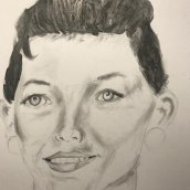 My project in Realistic Portrait with Graphite Pencil course Ein Projekt aus dem Bereich Zeichnung von Kristal Martin - 20.01.2021