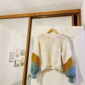 Mi Proyecto del curso: Crochet: crea prendas con una sola aguja. Un proyecto de Crochet de ainhoabellamy - 31.01.2021