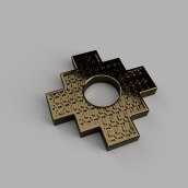 Andean Cross ESCHER (Chacana). 3D, Arts, Crafts, and DIY project by Magdiel Torres Vanegas - 01.31.2021