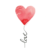 LOVE. me. Design, Art Direction, Arts, Crafts, Poster Design, Watercolor Painting, Artistic Drawing, and Decoration project by Edurne Baquero - 02.01.2021