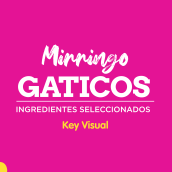 KV Mirringo Gaticos. Een project van  Br, ing en identiteit, Grafisch ontwerp y Social media-ontwerp van Alejandra Perea - 02.02.2021