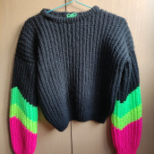 Mi Proyecto del curso: Crochet: crea prendas con una sola aguja. Crochet project by chirimoyiki - 02.04.2021