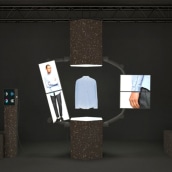 Escaparates robotizados - Inditex. Un proyecto de Programación, Diseño 3D y Diseño digital de David Alayón - 06.07.2019