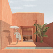 Mi Proyecto del curso: Representación gráfica de proyectos arquitectónicos. Un proyecto de Diseño de interiores de Maria Denis Valero - 06.05.2020