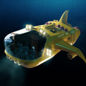 Bastiscafo, mini submarino. 3D project by Eduardo Anta - 02.12.2021