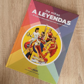 Maqueta y línea gráfica del libro "De niñas A LEYENDAS". Editorial Design, and Graphic Design project by andrea campillo rey - 11.15.2019
