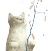 Libro El secreto de los gatos. Editorial Illustration project by Leonor Pérez B. - 02.14.2021