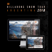 Billabong ARG Snow Tour 2013. Design, Graphic Design, Interactive Design, Creativit, and Digital Design project by Martín Korinfeld Ruiz - 06.20.2013
