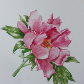 Mi Proyecto del curso: Ilustración botánica con acuarela. Watercolor Painting project by Marie de Smet - 02.20.2021