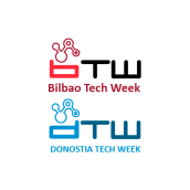 Logotipo Bilbao Tech Week / Donostia Tech Week. Un proyecto de Br, ing e Identidad, Diseño Web y Diseño de logotipos de Arantza Beitia - 21.02.2017
