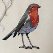 Mi Proyecto del curso: Pintar con hilo: técnicas de ilustración textil. Embroider project by elle_et_le_fil - 02.22.2021