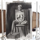 Dibujo. Desnudos. Un proyecto de Dibujo y Dibujo anatómico de Laura Osete Pérez - 11.04.2019