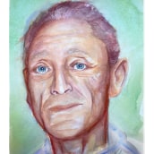 Mi Proyecto del curso: Retrato artístico en acuarela. Portrait Illustration project by Guillermo Ferrer - 02.24.2021