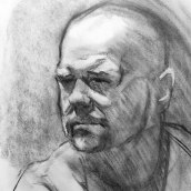 Charcoal Drawings from Life. Traditional illustration, Fine Arts, Sketching, Creativit, Pencil Drawing, Drawing, Portrait Drawing, Realistic Drawing, and Artistic Drawing project by Sam Brisley - 02.27.2021