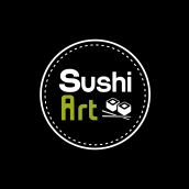 SUSHI ART I Rediseño de logo. Br, ing, Identit, and Graphic Design project by Melina Picco - 02.20.2018