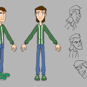 Mi Proyecto del curso: Creación de personajes para animación: formas, color y expresión. Un proyecto de Animación y Diseño de personajes de Ariel Sierra - 03.03.2021