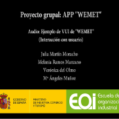 Proyecto WEMET (UX). UX / UI, and App Design project by Melania Ramos Manzano - 03.05.2021