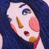 Autoral. Illustration, and Embroider project by Juliana Mota Giopato - 03.05.2021