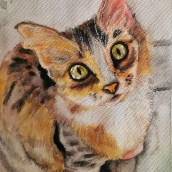 "EYE CAT". Un proyecto de Dibujo de Paulina Zamora - 08.03.2021