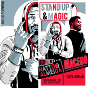"Stand Up and Magic". Traditional illustration project by Paulo Macedo - 03.10.2021
