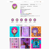 Mi Proyecto del curso: Estrategia de marca en Instagram. Un proyecto de Ilustración infantil e Instagram de Natigrams - 14.03.2021