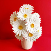 Paper Daisies. Paper Craft project by Chanty Town - 03.15.2021