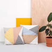 Cojines Siesta. A Accessor, Design, Product Design, Product photograph, Digital illustration, and Textile illustration project by Depeapa - 03.15.2021
