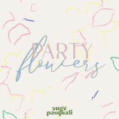 Diseño de estampados | Party flowers. Traditional illustration, Product Design, Pattern Design, Fashion Design, Digital Illustration, and Textile Illustration project by Eugenia Pasquali - 03.15.2021