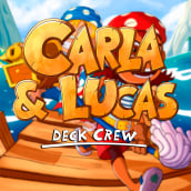 Carla & Lucas: Deck Crew. Traditional illustration, Character Design, Concept Art, and Game Design project by Miguel Vallés Salvador - 03.22.2021