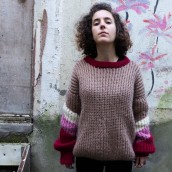 Mi Proyecto del curso: Crochet: crea prendas con una sola aguja. Fashion, and Crochet project by Maria Rubio - 03.22.2021
