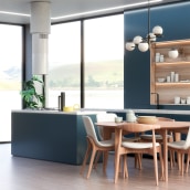 Cozinha Moderna. Un projet de Architecture , et Design d'intérieur de Max Siqueira - 24.03.2021