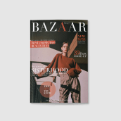 Harper's Bazaar Magazine Cover. Editorial Design, and Graphic Design project by Marina Carpio - 03.24.2021