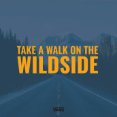 Vans "Take a walk on the wild side" campaign visual. Editorial Design, Graphic Design, Collage, and Poster Design project by Marina Carpio - 03.24.2021